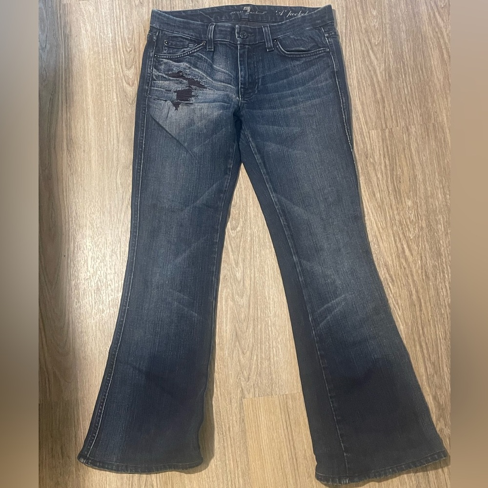 7 For All Mankind Jeans “A” Pocket Sz 27